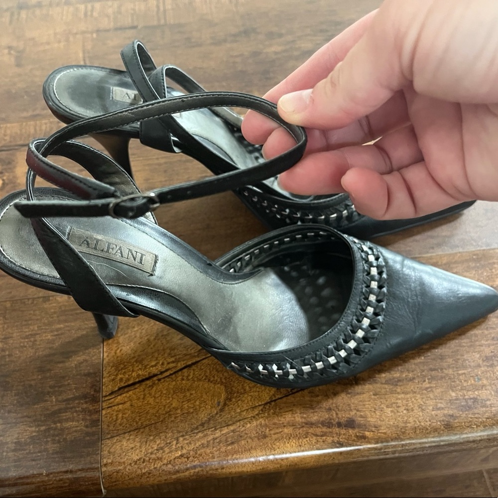 Alfani Leather Heels - Picture 7 of 7